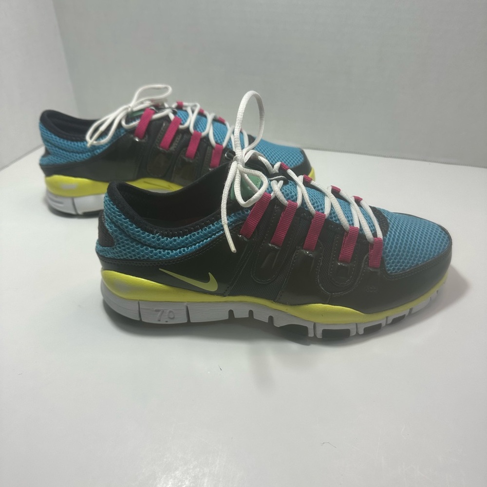 Nike Blue and Pink Athletic Shoes
